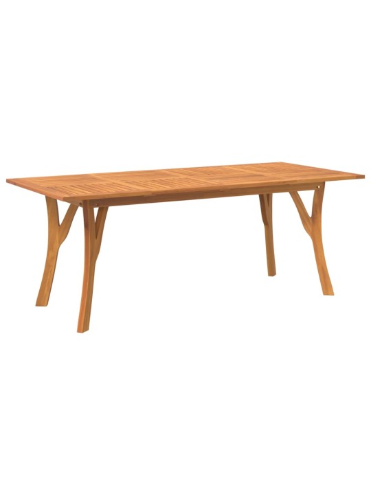 Sodo stalas, 200x90x75cm, akacijos medienos masyvas
