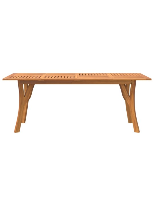 Sodo stalas, 200x90x75cm, akacijos medienos masyvas