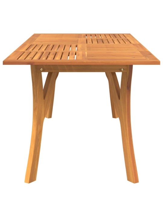 Sodo stalas, 200x90x75cm, akacijos medienos masyvas
