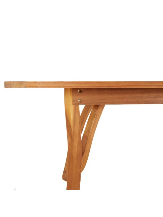 Sodo stalas, 200x90x75cm, akacijos medienos masyvas