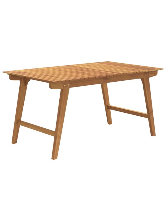 Sodo stalas, 150x90x75cm, akacijos medienos masyvas