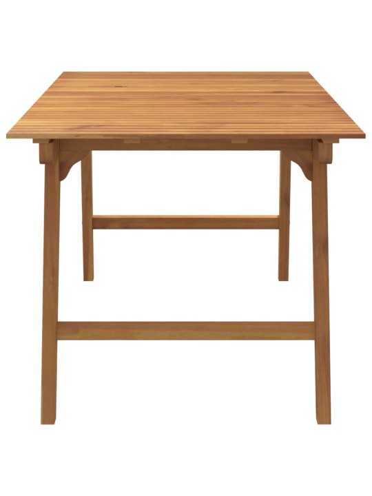 Sodo stalas, 150x90x75cm, akacijos medienos masyvas
