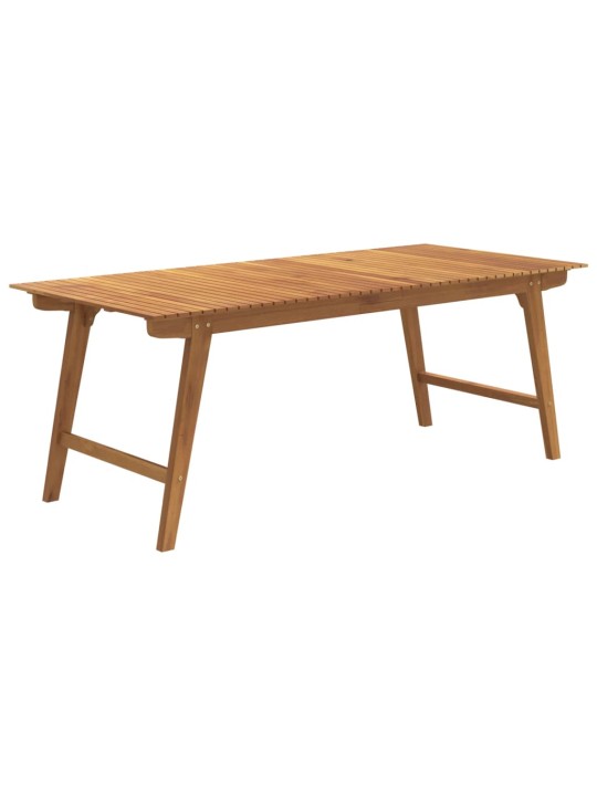 Sodo stalas, 200x90x75cm, akacijos medienos masyvas