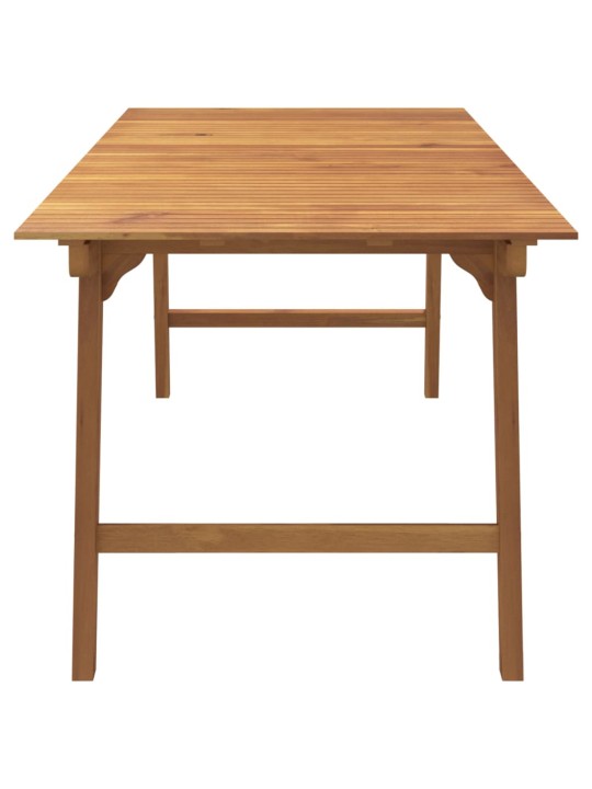 Sodo stalas, 200x90x75cm, akacijos medienos masyvas