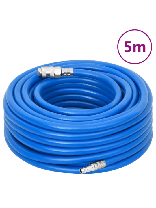 Oro žarna, mėlynos spalvos, 0,6", 5m, PVC