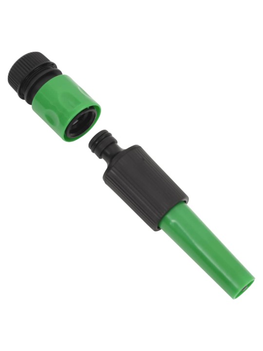 Sodo žarna su tvirtinimo detalėmis, žalia, 0,9", 30m, PVC