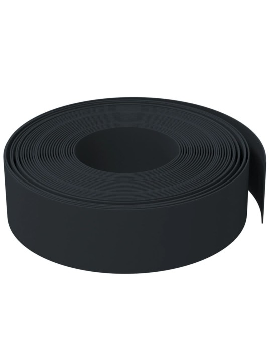 Sodo apvadai, 3vnt., juodas, 10m, 15cm, polietilenas