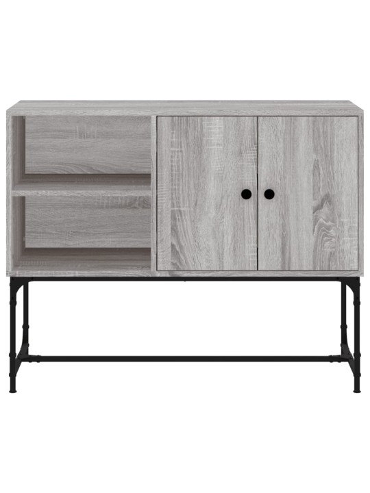 Šoninė spintelė, pilka ąžuolo, 100x40x79,5cm, apdirbta mediena