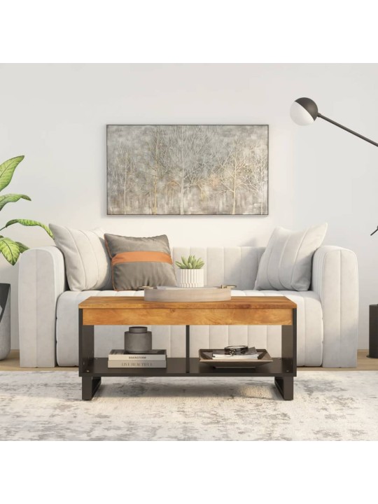 Kavos staliukas, 90x50x40cm, mango medienos masyvas