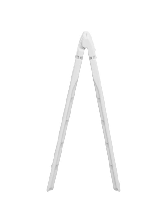 Pastatomas šaligatvio stovas, pilkas, 45x7x84,5cm, HDPE