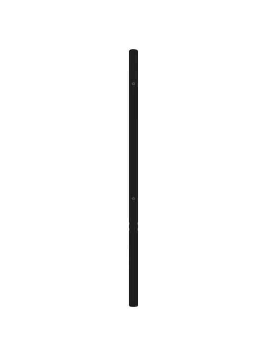 Metalinis galvūgalis, juodos spalvos, 160cm