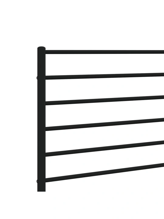 Metalinis galvūgalis, juodos spalvos, 160cm