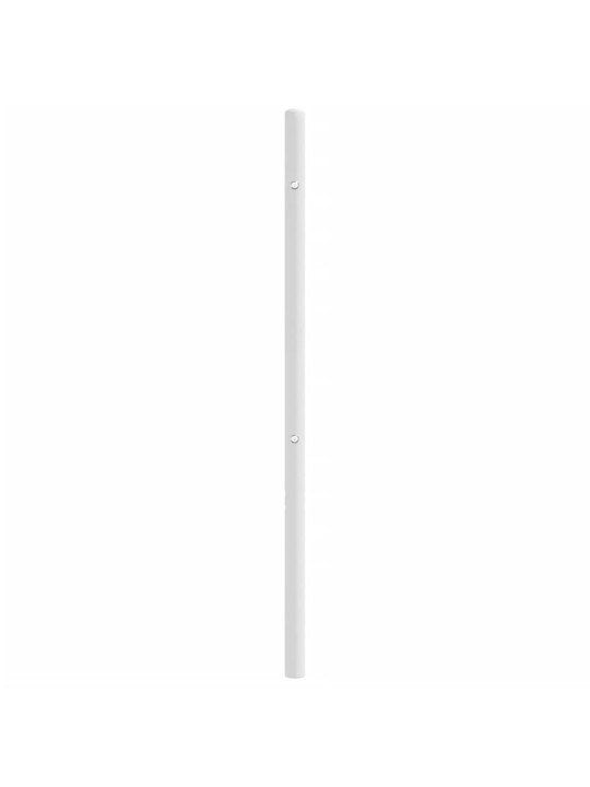 Metalinis galvūgalis, baltos spalvos, 100cm