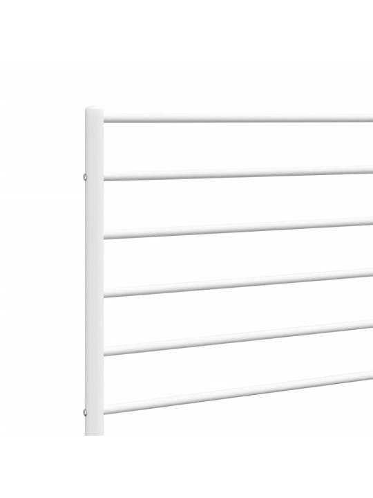 Metalinis galvūgalis, baltos spalvos, 100cm