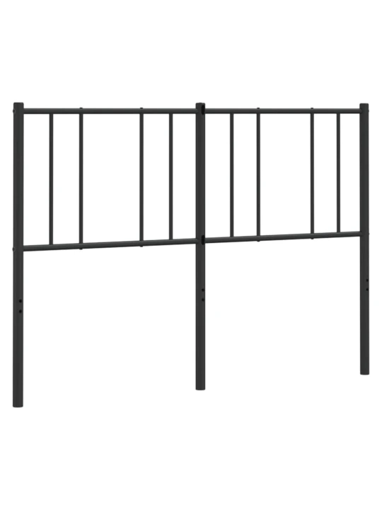 Metalinis galvūgalis, juodos spalvos, 135cm