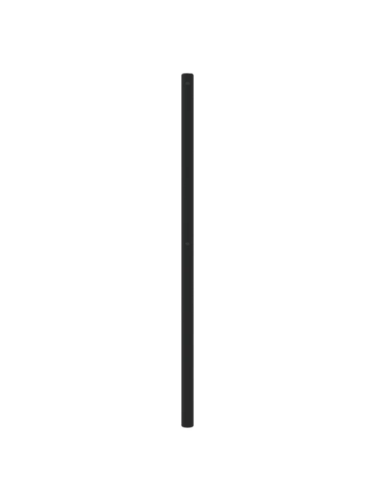Metalinis galvūgalis, juodos spalvos, 135cm