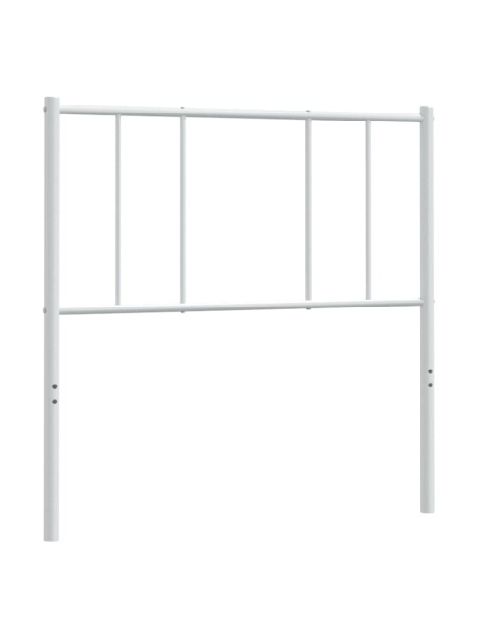 Metalinis galvūgalis, baltos spalvos, 100cm