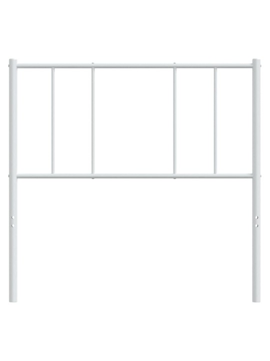 Metalinis galvūgalis, baltos spalvos, 100cm