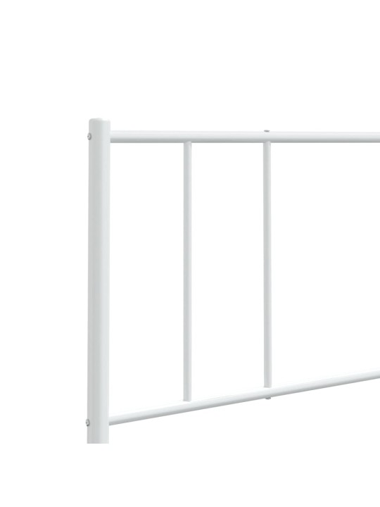 Metalinis galvūgalis, baltos spalvos, 100cm