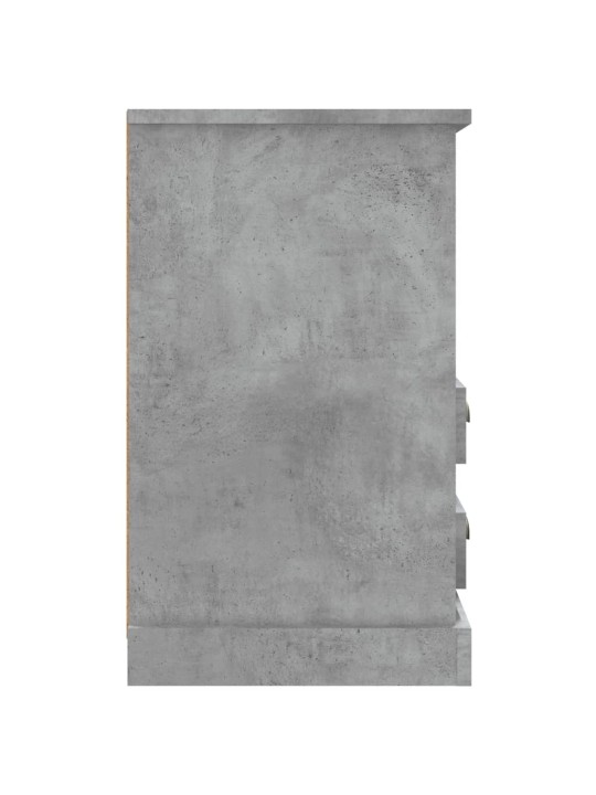 Naktinė spintelė, betono pilkos spalvos, 43x36x60cm