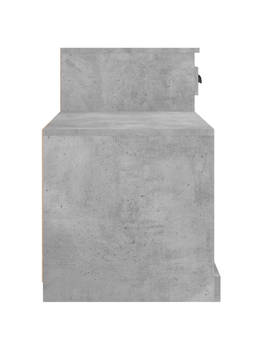 Spintelė batams, betono pilka, 100x42x60cm, apdirbta mediena