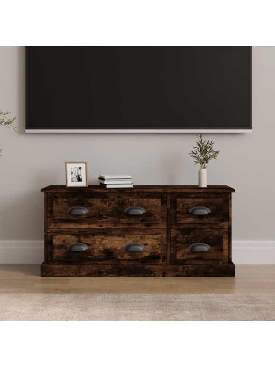 Televizoriaus spintelė, dūminio ąžuolo, 100x35,5x45cm, mediena