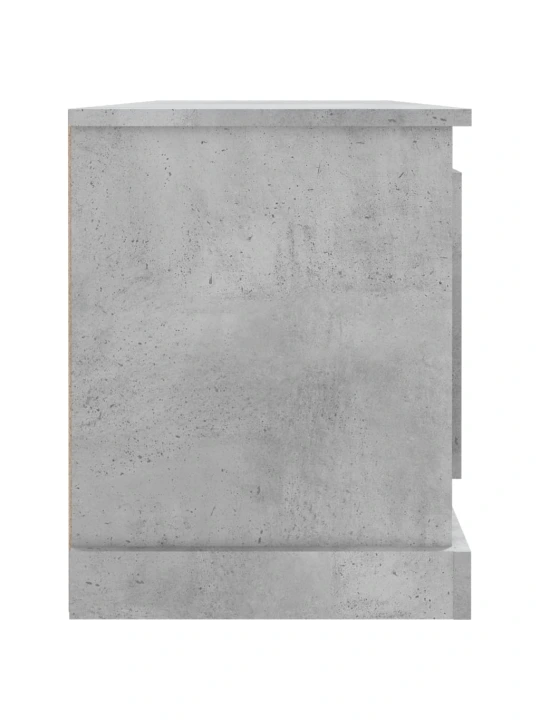 Televizoriaus spintelė, betono pilka, 100x35,5x45cm, mediena