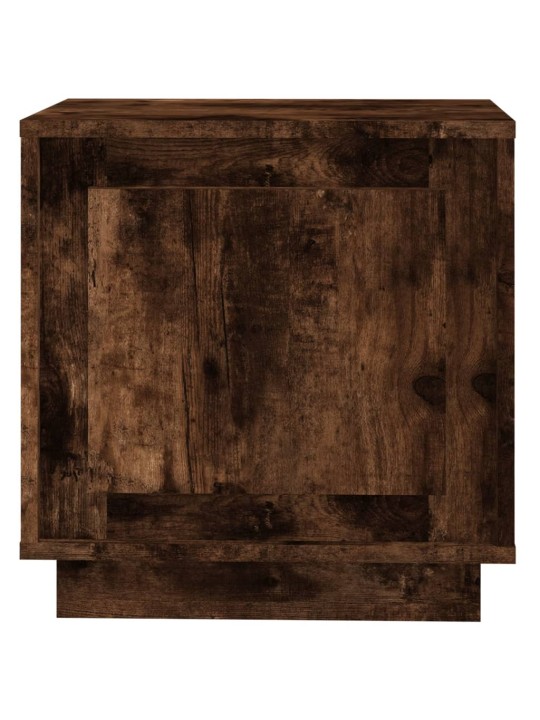 Naktinė spintelė, dūminio ąžuolo, 44x35x45cm, apdirbta mediena