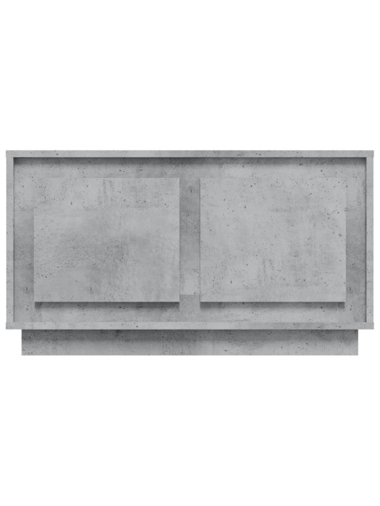Televizoriaus spintelė, betono pilka, 80x35x45cm, mediena