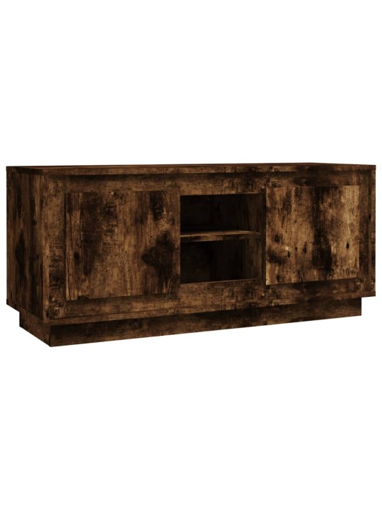 Televizoriaus spintelė, dūminio ąžuolo, 102x35x45cm, mediena