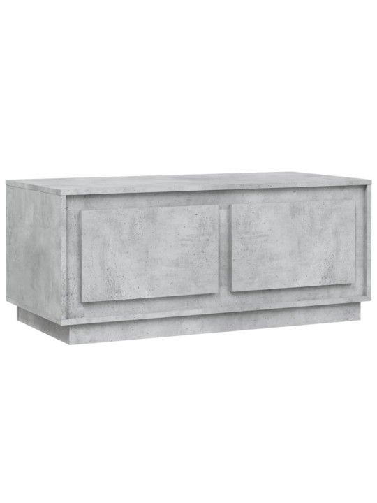 Kavos staliukas, betono pilkas, 102x50x44cm, apdirbta mediena