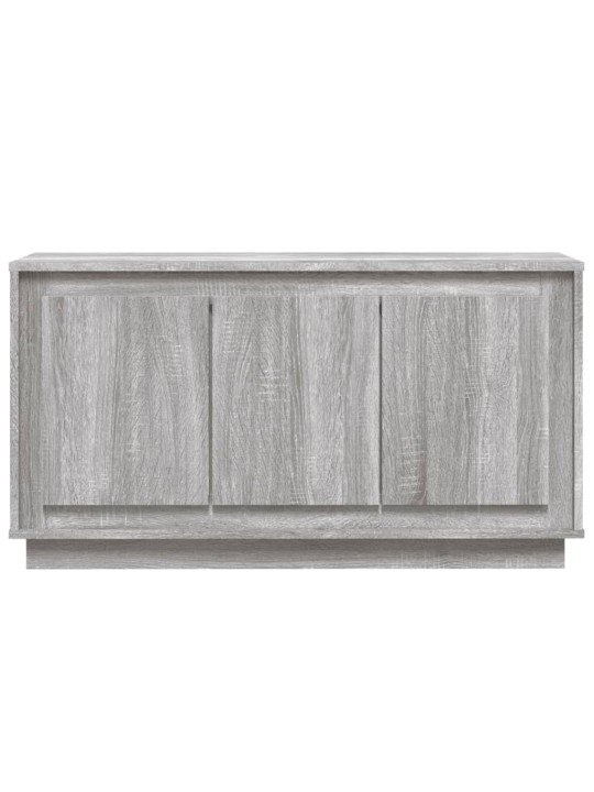 Šoninė spintelė, pilka ąžuolo, 102x35x55cm, apdirbta mediena
