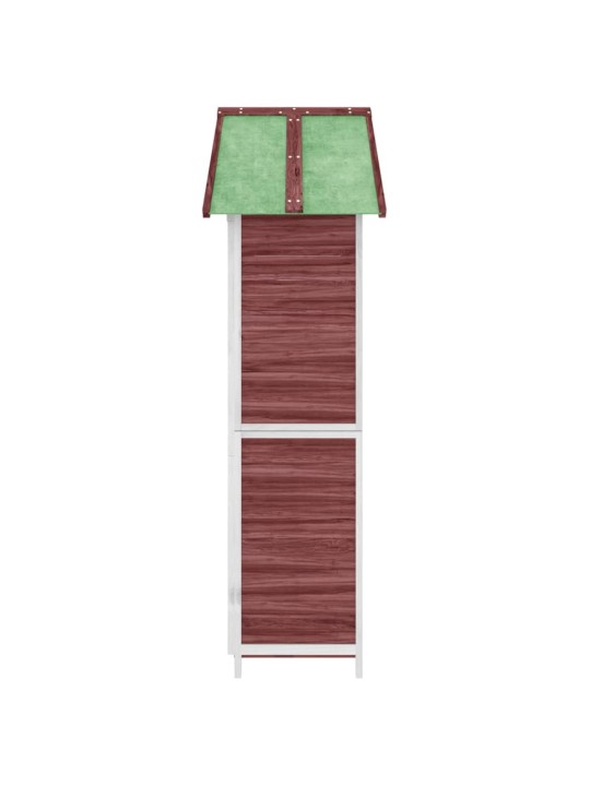 Sodo pašiūrė įrankiams, moka, 89x52,5x175cm, pušies masyvas