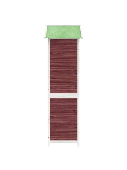 Sodo pašiūrė įrankiams, moka, 120x53,5x170cm, pušies masyvas