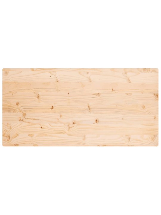 Stalviršis, 110x55x2,5cm, pušies medienos masyvas, stačiakampis