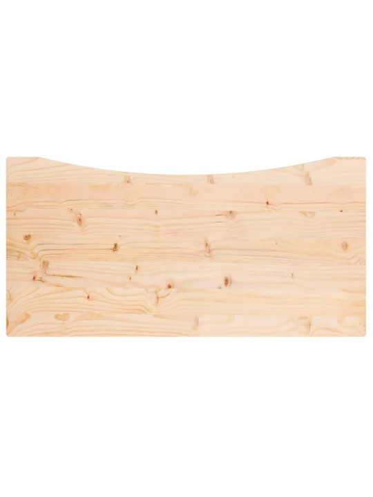 Rašomojo stalo stalviršis, 110x55x2,5cm, pušies masyvas