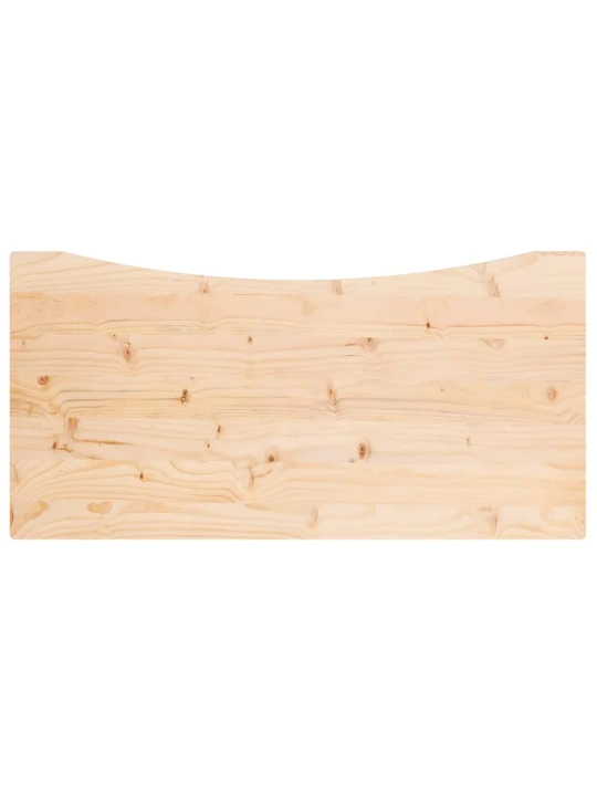 Rašomojo stalo stalviršis, 110x60x2,5cm, pušies masyvas