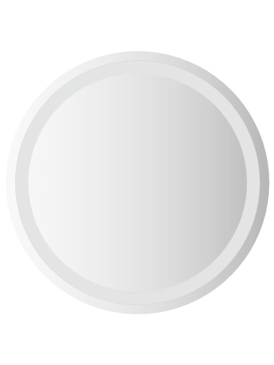Vonios kambario veidrodis su LED, 50cm, apskritas