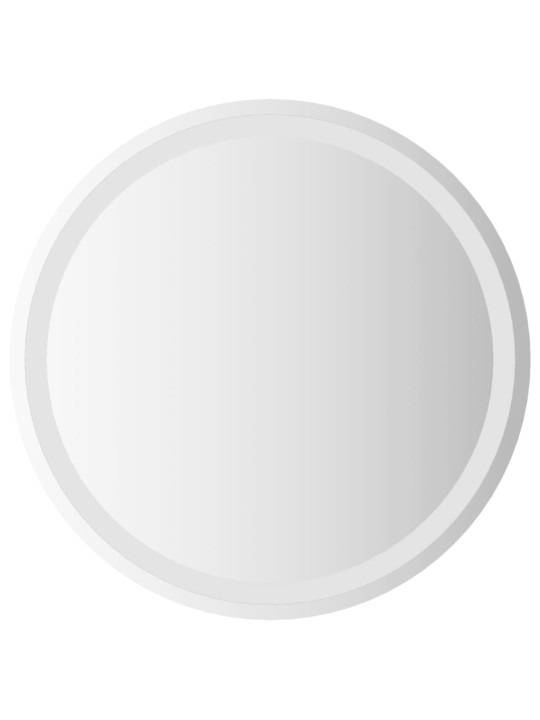 Vonios kambario veidrodis su LED, 60cm, apskritas