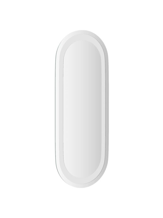 Vonios kambario LED veidrodis, 50x20 cm, ovalus