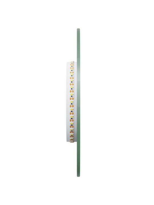 Vonios kambario LED veidrodis, 50x20 cm, ovalus