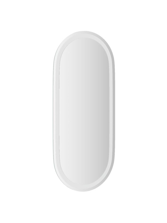 Vonios kambario LED veidrodis, 80x35cm, ovalus