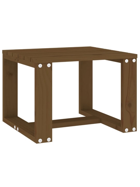 Šoninis sodo staliukas, medaus rudas, 40x38x28,5cm, pušis