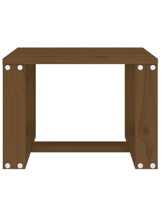Šoninis sodo staliukas, medaus rudas, 40x38x28,5cm, pušis