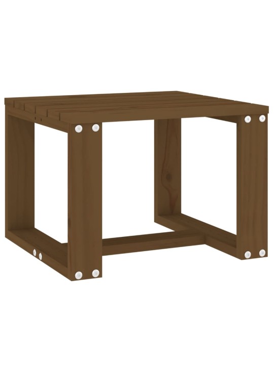 Šoninis sodo staliukas, medaus rudas, 40x38x28,5cm, pušis