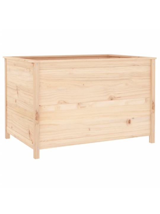 Aukštas sodo lovelis, 119,5x82,5x78cm, pušies medienos masyvas
