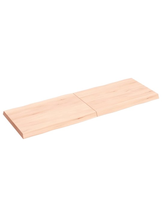 Stalviršis, 120x40x(2–4)cm, medienos masyvas, su gyvu kraštu