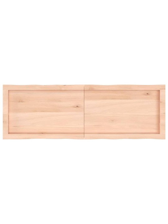 Stalviršis, 120x40x(2–4)cm, medienos masyvas, su gyvu kraštu