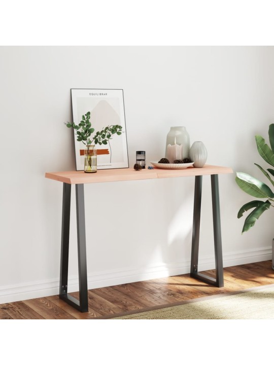Stalviršis, 120x50x(2–6)cm, medienos masyvas, su gyvu kraštu