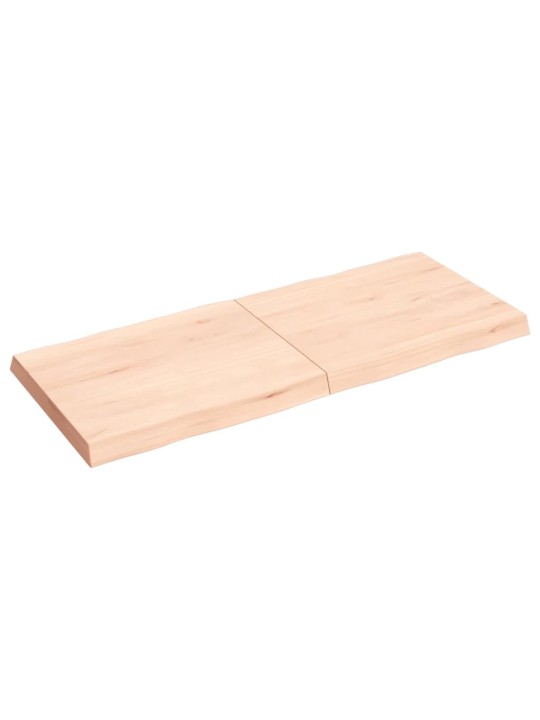 Stalviršis, 120x50x(2–6)cm, medienos masyvas, su gyvu kraštu